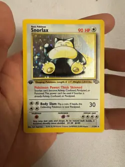 1999 Pokemon - 1st Edition Snorlax Holo Rare - Jungle 11/64 - WOTC - Image 5