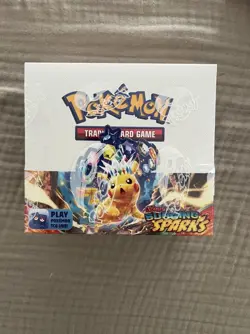 Pokemon TCG Surging Sparks Booster Box (36 Booster Packs) FACTORY SEALED NEW - Image 1