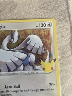 Pokemon Lugia 022/025 Holo Rare Celebrations 25th Anniversary NM - Image 4