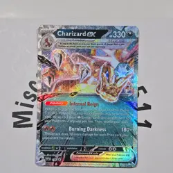 Charizard ex Pokemon Scarlet & Violet Black Star Promo #196 - Image 1