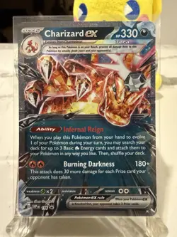 Pokemon TCG - CHARIZARD EX - SVP 196 - PROMO From Charizard Special Collection - Image 3