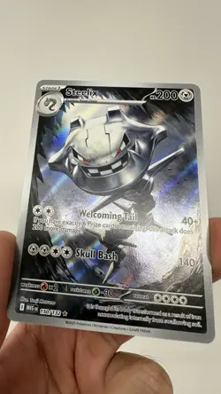 Steelix 150/132 Illustration Rare Pokemon Mega Evolution English NM - Image 1