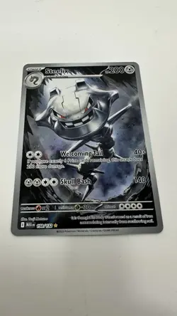 Steelix 150/132 Illustration Rare Pokemon Mega Evolution English NM - Image 2
