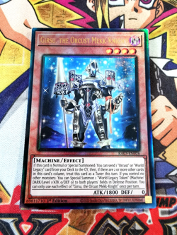 Girsu, the Orcust Mekk-Knight ra03-en026 (NM+) Ultimate Rare Yu-Gi-Oh! - Image 1