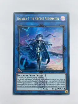 Yu-Gi-Oh Galatea-i, the Orcust Automaton Ultra Rare BLMM-EN052, 1st Ed - Image 1