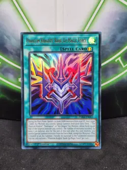 Yugioh Phantom Knights' Rank-Up Magic Force PHRA-EN009 Ultra Rare 1st Edition NM - Image 1