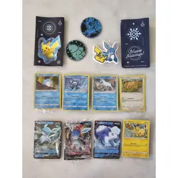 Pokemon 2023 Holiday Advent Calendar Holo Stamped 8 Sealed Promo Cards W Extras - Image 1