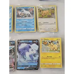 Pokemon 2023 Holiday Advent Calendar Holo Stamped 8 Sealed Promo Cards W Extras - Image 3