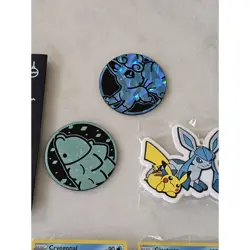 Pokemon 2023 Holiday Advent Calendar Holo Stamped 8 Sealed Promo Cards W Extras - Image 5