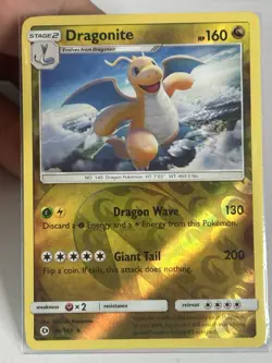 Dragonite 96/149 (NM) Reverse Holo Sun & Moon: Base Set 2017 Pokemon Card - Image 1