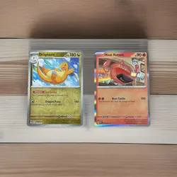 Dragonite Reverse Holo NM 149/165 Scarlet & Violet 151 Pokemon Card Heat Rotom - Image 1