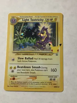 Light Toxtricity SWSH137 SWSH: Sword & Shield Promo Cards Holo VERY NICE MINT - Image 1
