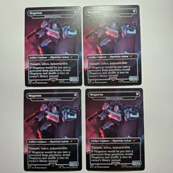 1x (NM-) Megatron (Blightsteel Colossus) Secret Lair Transformers Double Sided - Image 1