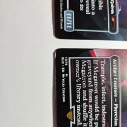 1x (NM-) Megatron (Blightsteel Colossus) Secret Lair Transformers Double Sided - Image 3