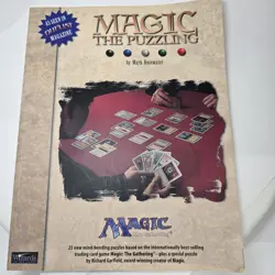 Magic The Puzzling by Mark Rosewater (1997, Wizards of the Coast) Vintage MTG - Image 1