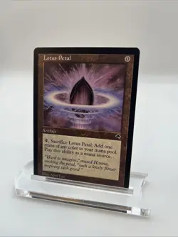 Lotus Petal Tempest 1997 Near Mint Never Played MTG Magic The Gathering - Image 2