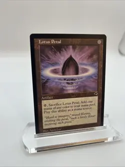 Lotus Petal Tempest 1997 Near Mint Never Played MTG Magic The Gathering - Image 3