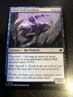 Mind Drill Assailant - Bloomburrow (BLB) MTG Magic - In Hand! 💧💀 - Image 1