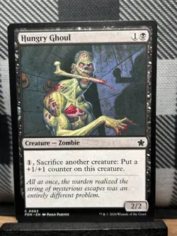 MTG TCG: Hungry Ghoul 62, Foundations - Image 1