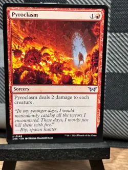 MTG TCG: Pyroclasm 149, Duskmourn: House of Horror - Image 1