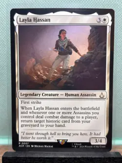 MTG TCG: Layla Hassan 7, Beyond: Assassin's Creed - Image 1