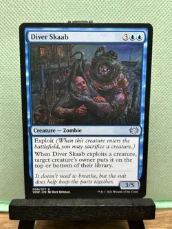 MTG TCG: Diver Skaab 56/277, Innistrad: Crimson Vow - Image 1