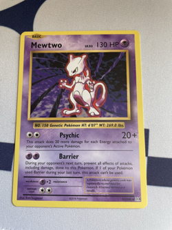 Pokemon TCG Mewtwo XY Evolutions 51/108 Regular Rare - Image 1