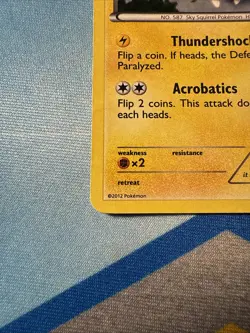 Pokemon EMOLGA 6/12 (Holo Promo) McDonald's 2012 - LP - Image 4