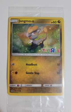 Jangmo-o - 75/111 - Toys R Us - Sealed Stamped Promo - Pokemon TCG - Cosmos Holo - Image 1