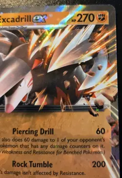 Excadrill EX 046/086 Double Rare Scarlet & Violet: Black Bolt Pokemon TCG - Image 3