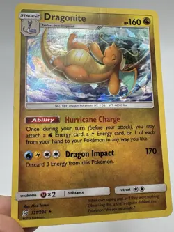 Pokemon TCG Dragonite 151/236 Deck Excl. Cracked Ice Holo LP! - Image 3