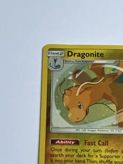 Dragonite 119 / 181 Pokemon Sun & Moon Team Up 2019 Near Mint Holo Rare - Image 5