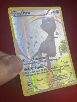 Mew XY110 BLACK STAR Promo Holo Pokemon ⭐NM⭐ - Image 3
