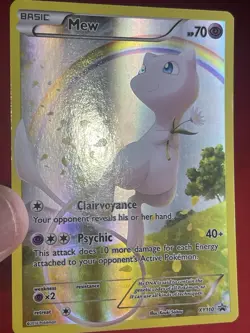 Mew XY110 BLACK STAR Promo Holo Pokemon ⭐NM⭐ - Image 4