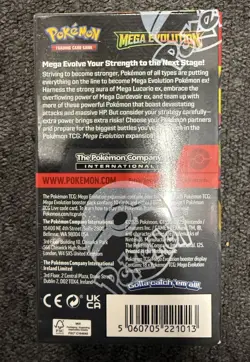 Pokemon MEGA EVOLUTION Half Booster Box (18 Packs) - Sealed and Brand New! - Image 3