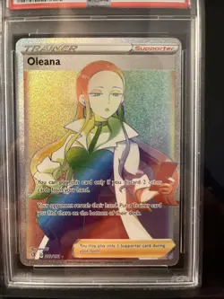 2020 Pokemon OLEANA 202/192 Rainbow Secret Rare [Rebel Clash] LOW POP PSA 10 💎 - Image 3