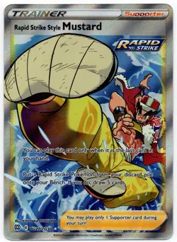 Pokemon - Brilliant Stars Rapid Strike Style Mustard TG27/TG30 NM - Image 1