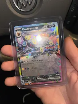 Pokemon Umbreon EX 60/131 Stamped Prismatic Evolutions Surprise Box Promo - Image 3