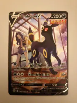 Umbreon V TG22/TG30 Ultra Rare Brilliant Stars Pokemon TCG - NM - Image 1