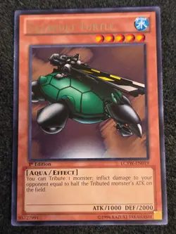Catapult Turtle - LCYW-EN019 - Rare - 1st Edition x1 - Lightly Played - Image 1
