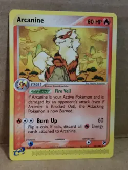 Arcanine Pokemon TCG EX Sandstorm Non Holo Rare Card #15/100 #15 - Image 1