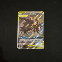 Pokemon TCG Umbreon & Darkrai GX SM241 Tag Team Holo Card NM/Mint Condition - Image 1