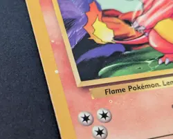 Rare Charmeleon Error Card Misprint Base Set Pokemon Card MP - Image 2