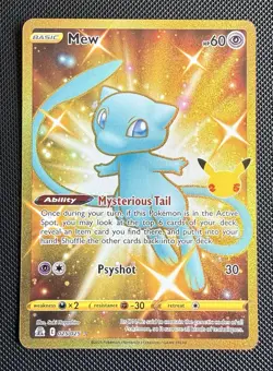 Pokemonn Celebrations LOT Gold Mew Blastoise 025/025 Bulk 40 cards PACK FRESH - Image 2