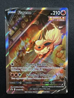 Flareon V SWSH179 SWSH: Sword & Shield Promo Cards Holo Pokemon English - Image 1