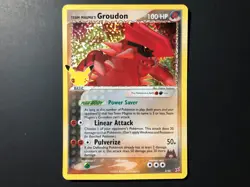 Team Magma’s Groudon Holographic [NM] - Pokemon Card Game (Celebrations #9/95) - Image 1