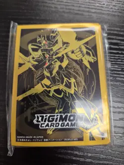 Digimon Card Game Official Card Sleeves Ver. Alphamon Bandai Card Fest Exclusive - Image 1
