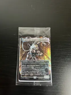 Magic the Gathering Anti Venom (Horrifying Healer) Marvel Legends Promo Card - Image 1