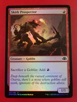 1x Skirk Prospector | FOIL | Dominaria Remastered | MTG Magic Cards - Image 1