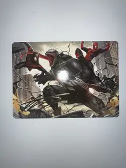 Magic The Gathering Spider-Man Terrific Team-Up InHyuk Lee Signed Art Series - Image 1